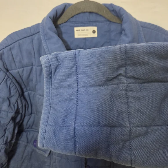 Back Beat Co. Indigo Quilted Jacket - Picture 11 of 16